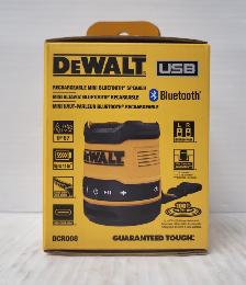 (N94603-1) Dewalt DCR008 Mini Wireless Speaker