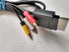 OFFICIAL XBOX 360 AUDIO VIDEO MULTI OUT RCA CABLE - Photo 2