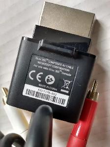 OFFICIAL XBOX 360 AUDIO VIDEO MULTI OUT RCA CABLE - Photo 4