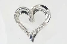 925 DIAMOND HEART PENDANT - Photo 3