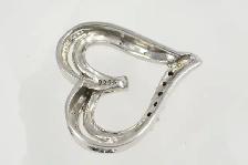 925 DIAMOND HEART PENDANT - Photo 4