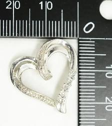 925 DIAMOND HEART PENDANT - Photo 7