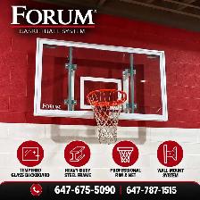 Forum Basketball Backboard