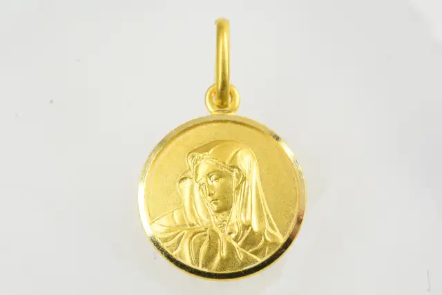 18K MOTHER MARY PENDANT