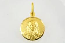 18K MOTHER MARY PENDANT