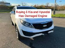 Buying $ Kia and Hyundai  / has engine issues