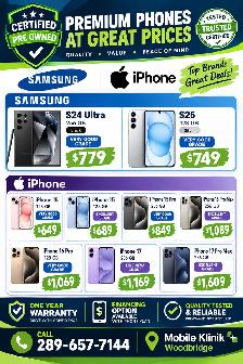 Samsung & iPhone Deals | Certified Pre-Owned Phones | 1-Year War