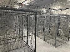 wire mesh locker installer - Calgary