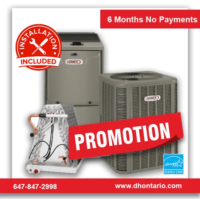 Barrie SALE - Furnace & Air Conditioner High Efficiency Upgrade