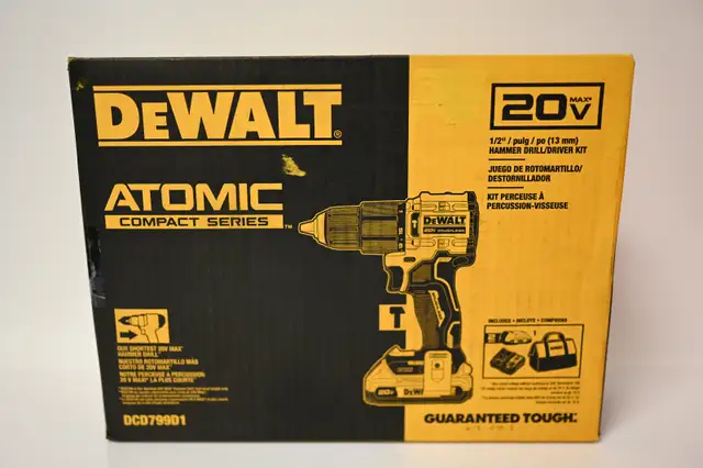 Dewalt Hammer Drill Model DCD799D1 with 2ah battery Charger Bag