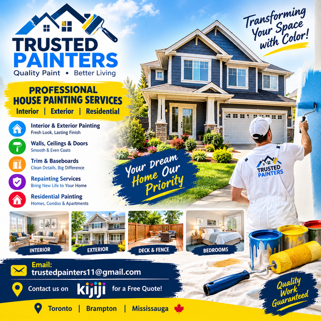 Trusted Painters | Home Painting & Repainting Services