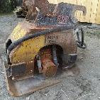 NPK C4C Hydraulic Plate Compactor — Tested Working, Excavator Mo