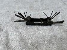 Vintage Folding Hex Key Set ! - Photo 5