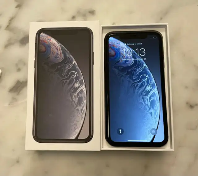 iPhone Xr 64GB Battery 91% Like New Condition in Box Unlocked