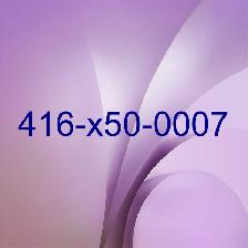Premium phone number 416-x50-0007