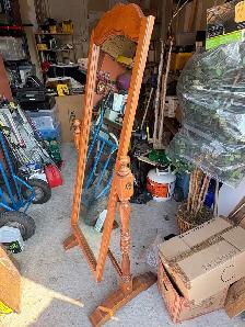 Vintage floor stand mirror - Photo 2