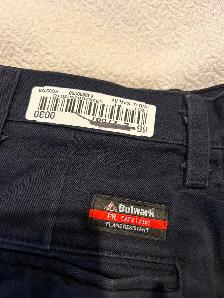 ONE NEW PAIR OF BULWARK FLAME RESISTANT PANTS - LG.AS PICTURED - Photo 2