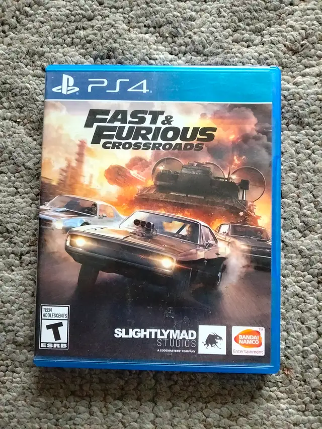 Ps4 games fast and furious crossroads