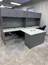 Desks/60x60 Corner stations with hutch $599.99/excell condition - Photo 3