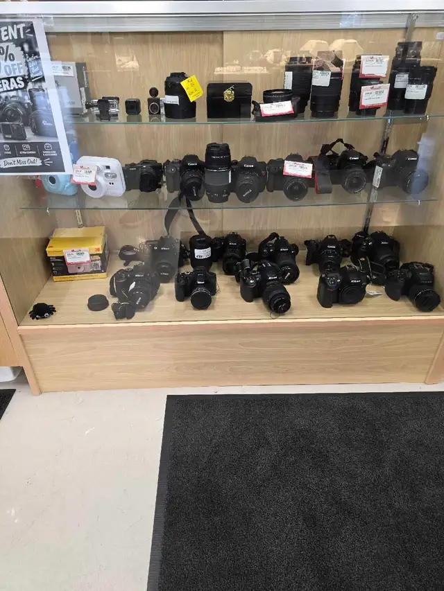 cameras and lenses