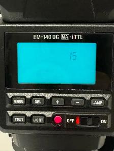Sigma EM-140 DG electronic macro ring flash USED  good for Nikon - Photo 10