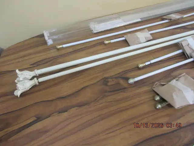Curtain rods