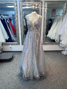 Silver Formal Dress - Photo 2