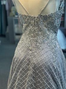 Silver Formal Dress - Photo 3