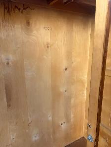 Free delivery antique Vintage Wooden Armoire with Mirror - Photo 8