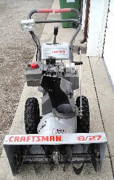 CRAFTSMAN 8 HP 27' GAS SNOW BLOWER - Photo 3