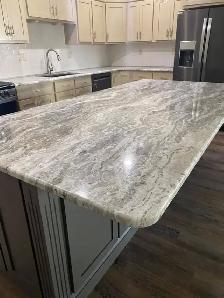 Natural Stone Kitchen Island Countertop