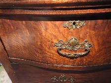 Antique Oak/Ash Princess Dresser Vanity with Mirror  circa 1910 - Photo 4