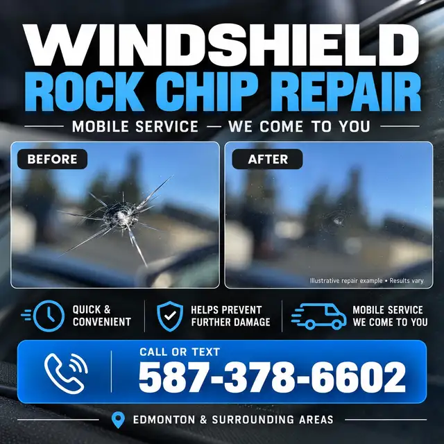 Windshield Rock Chip Repair