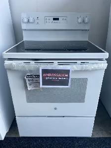 NEW 30" GE Electric Glass Top Range Stove (5 Cu.Ft) Self Clean - Photo 2
