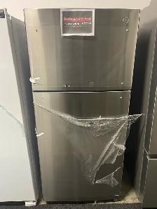 NEW 30" GE Top Freezer Fridge (Stainless Steel) 18 Cu.Ft - Photo 2