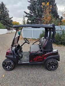 Custom! Airbrushed EFI Gas Golf Cart - Photo 6