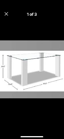 Glass table