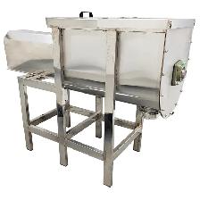 220Lbs Dry and Wet Horizontal Mixer 304SUS Spiral Blender 021557