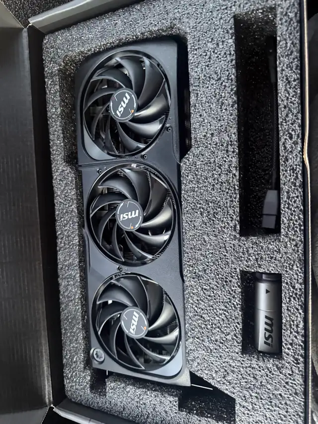MSI shadow X3 Rtx5070ti OC edition