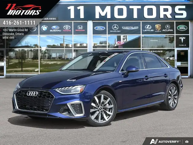 2023 Audi A4 Progressiv 45 TFSI quattro | S LINE | LOW KM
