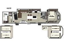 2026 Forest River RV Wildwood Grand Lodge 42ICE - Photo 2