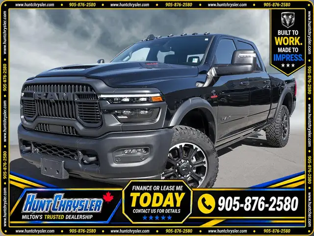 2026 RAM 2500 REBEL | SUN | VNTD STS | HK | 14.4' | PWR RUN