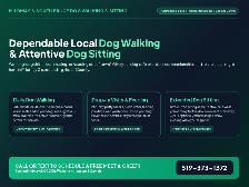 Mildmay & Walkerton Dog Walking, Drop-In Visits & Sitting