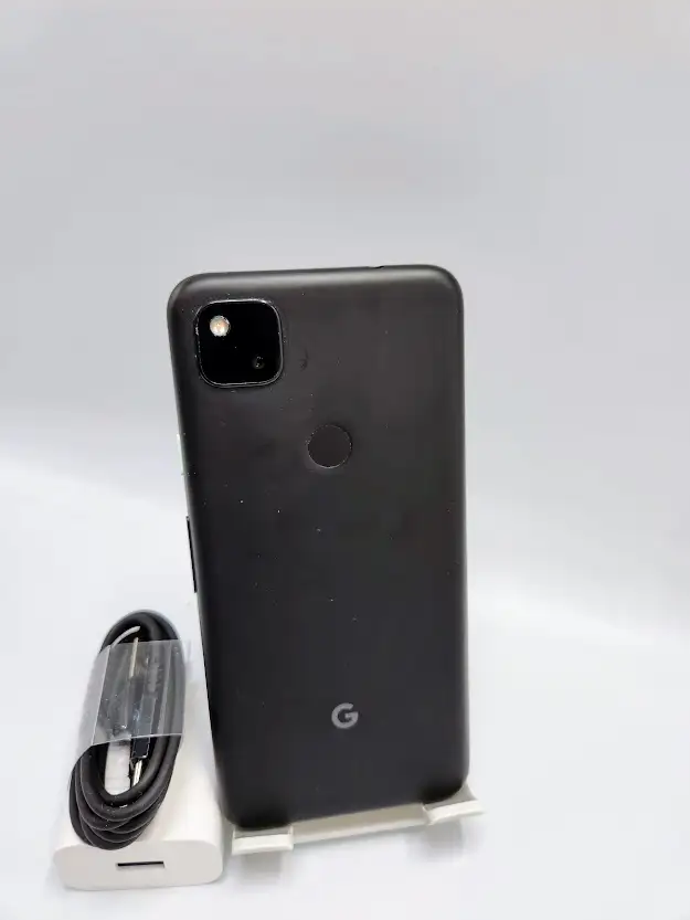 Google Pixel 4a 128gb Black 3 Months Warranty W/Charger