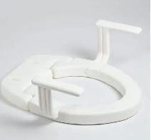 RAISED TOILET SEAT WITH HANDLES - Photo 4