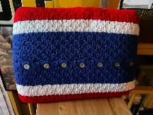 Coussin en laine Canadiens de Montréal - Photo 2