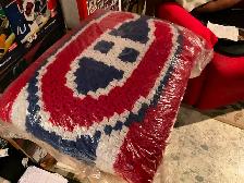 Coussin en laine Canadiens de Montréal - Photo 3