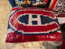 Coussin en laine Canadiens de Montréal - Photo 4