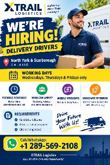 Hiring Delivery Drivers in North York and Scarborough