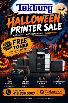 Business Printer Deals   FREE TONER on Select Models!